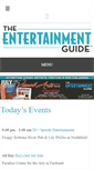 Mobile Screenshot of entertainmentguidemn.com